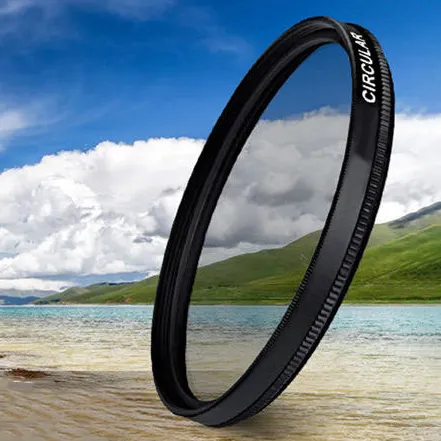 Polarizing Filter Camera CPL Filter Variable Size for Dslr 40.5 52 67 77mm