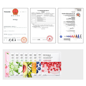 <span class=keywords><strong>BIOAQUA</strong></span> Mascarilla Facial de Tela para Cuidado de la Piel de Alta Calidad Hidratación Profunda con Frutas Arándano Fresa Algodón Coreano para Mujer - Product Image 3