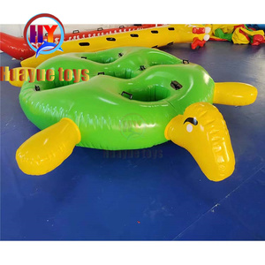 Juegos divertidos Prop Tortoise And Hare Racing Juegos inflables de construcción de equipos Race Between Hare and Tortoise - Product Image 3