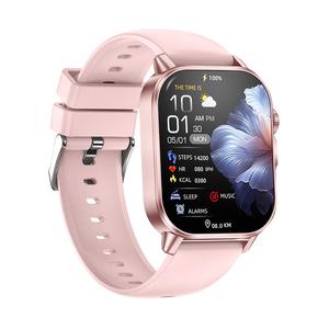 Reloj Inteligente ET571 con Monitor de Salud ECG, SpO2, Llamadas Bluetooth, Pantalla Grande de 2.0 Pulgadas, 450 mAh, Linterna, Resistente al Agua, para Pedidos al por Mayor - Product Image 2