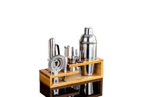 Promoção Descartáveis Bar Acessórios Rust-Resistant Copos de metal com tampas e canudos Ferramentas de mola para barras - Product Image 6