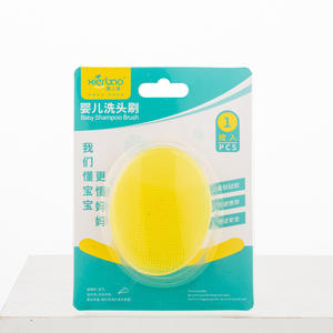 Peine de champú de silicona para bebé, limpieza de baño, exfoliante, champú de masaje para bebé - Product Image 3