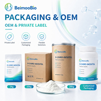 Poudre de D-Chiro-Inositol en Marque Blanche pour Personnalisation de Marque, Faible MOQ, Vente en Gros, Fabricant de Suppléments OEM, Matières Premières Naturelles en Vrac