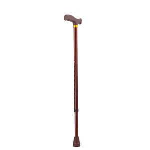Adjustable Lightweight Aluminum Alloy Walking Stick With <b>Spring</b> <b>Clip</b> Lock For Elderly Hiking Support - Product Image 5