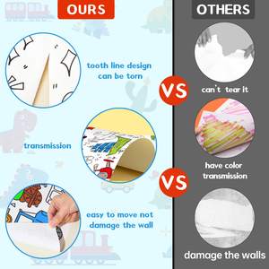 Póster Personalizado <span class=keywords><strong>para</strong></span> <span class=keywords><strong>Colorear</strong></span> <span class=keywords><strong>para</strong></span> Niños, Dibujo de Graffiti con Logotipo Personalizado <span class=keywords><strong>para</strong></span> Pintar y Rellenar de Color, 30x300cm - Product Image 5