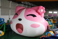 Chine Usine modèle gonflable personnalisé modèle de dessin animé gonflable Sakura Cat poupée pour sakura festival fête ou événement publicitaire