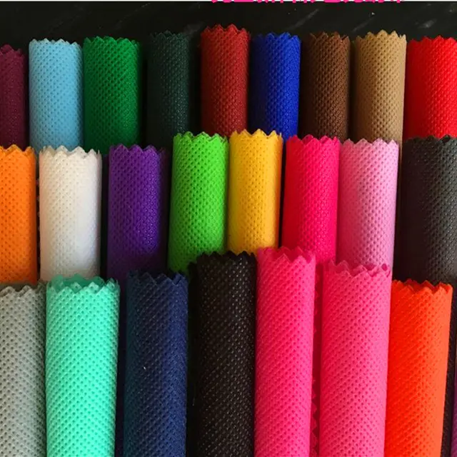 All colors Eco-Friendly ss pp spunbond nonwoven fabric photo backgrounds