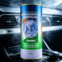 Huile lubrifiante pour compresseur de réfrigération Umiko, prise en charge ODM/OEM, 1L, avec une durée de vie de 3 ans, pour systèmes de climatisation automobile
