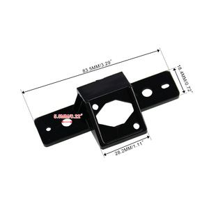 Soporte de montaje para cámara de visión trasera Ryanstar Racing para Suzuki Jimny, soporte ABS de 83,5 mm compatible con Jimny 64W 74W - Product Image 1