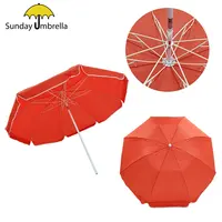 Parasol pliable en polyester, design tissu et couleurs, mains libres, parapluie de plage, pour soleil