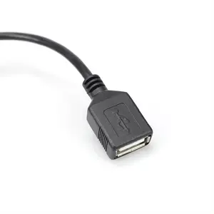 Cabo adaptador OTG tipo C para celular Android, cabo adaptador tipo C para micro USB 2.0 para USB fêmea personalizado