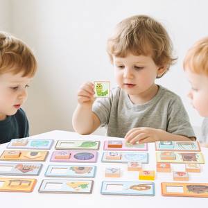 Nuovo Gioco Educativo in Legno 2026, Divertente Puzzle per l'Apprendimento delle Abilità di Vita per Bambini, Gioco di Abbinamento per l'Allenamento del Pensiero Logico - Product Image 3