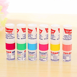Thailand <strong>Poy</strong> - Sian Mint Nasal Inhaler <strong>Stick</strong> | 6 - Pack Set | Refreshing &amp; Nasal Relief - Product Image 2