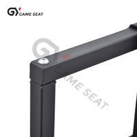 Support de sol pour écran LCD TV GY061, idéal pour simulateur de conduite et de course, compatible avec toutes les tailles VESA