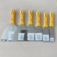 Couteau à mastic léger en plastique avec lame en acier au carbone pour outils de rubanage de cloisons sèches de qualité DIY, outils de quincaillerie, outils de plâtrage