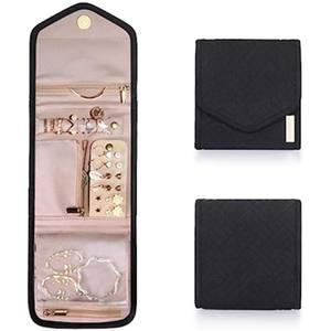 Bolsa de Almacenamiento de Joyas de Algodón y PVC Personalizable, con Cierre de Cremallera, Diseño Plegable y Práctico, Popular para Organización - Product Image 5