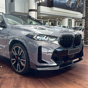 Pour BMW X6 G06 LCI 2023+ M Sport : Lame de pare-chocs avant, séparateur, diffuseur, kit carrosserie, protection de pare-chocs, accessoires automobiles - Product Image 3
