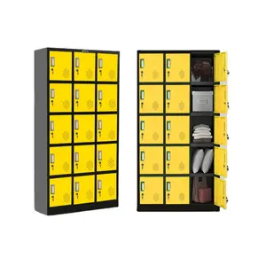 Boa qualidade Gym Steel Locker Compact Board Metal Cabinet para armazenamento