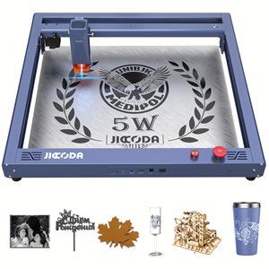 Máquina de Grabado Láser Wainlux L1 de 10W y 400*400mm a Precio Económico - Alta Precisión, Adecuada para Madera, Cuero, Piedra, Vidrio - Product Image 1