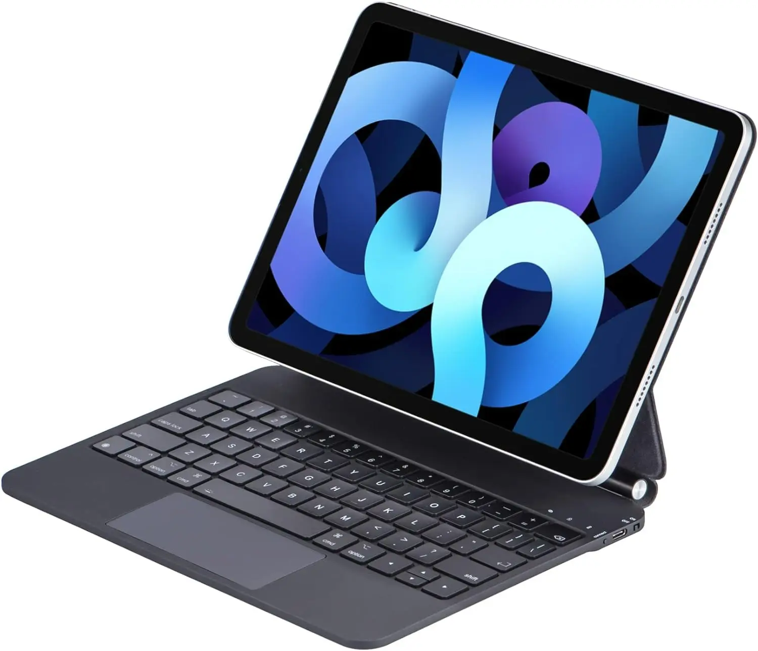 Teclado mágico para iPad, capa magnética para iPad Pro 11, teclado multi-toque fino para teclado mágico de 10,9 polegadas, venda imperdível