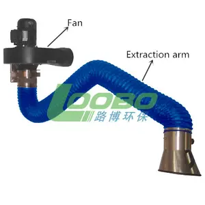 Customizable Flexible Extraction Exhaust Pipe Hose Soldering Fume Extractor Arm