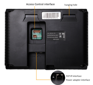 LBSON K40 interior biométrico huella dactilar RFID tiempo asistencia máquina pantalla táctil 3000 capacidad de huella dactilar para oficina - Product Image 3