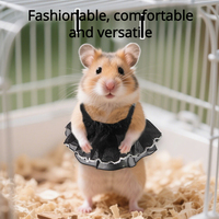 Neue Modell-Hamsterkleidung, geeignet für alle Jahreszeiten. Wollrock für kleine Haustiere – Goldener Bär – Niederländisches Schwein – Blumenratte – Fotokleidung