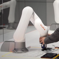 KUKA LBR Iisy Series Charge Utile 15kg Bras Robotique Automatisé Machine Chargement Déchargement Robots Collaboratifs avec Pince Doigt