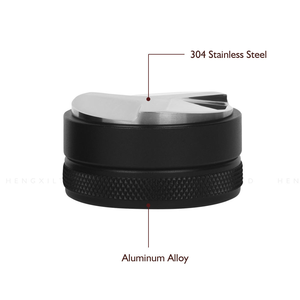 Correcteur de poudre à café de couleur macaron, trois dents, base en acier inoxydable 304, portable, compatible avec les bols à poudre de 51/53/58 mm pour - Product Image 4