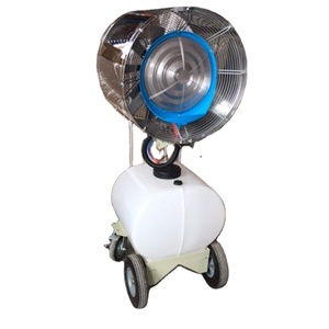 Outdoor Misting <b>Fan</b> for Patio Restaurants and Garden Cooling With Mobile Base and Adjustable Spray Volume - Product Image 4