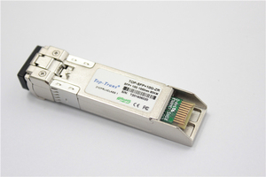 SFP-10G-ZR 10GBASE-ZR SFP+ Single Mode Fiber 1550 Nm 80 Support Super Long Transmit DOM Transceiver Top-Trans 1 Year Warranty - Product Image 1