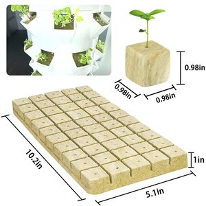Sac/<span class=keywords><strong>cube</strong></span> de culture en laine de roche pour serre hydroponique, boîte de 6400 - Product Image 6