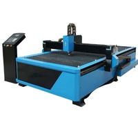 Machine de découpe plasma CNC de type table 2026 au meilleur prix avec moteur pas à pas et pompe, zone de travail 1500x3000mm pour tôles métalliques