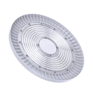 160lm/w 100w 150w 200w UFO High Bay Lighting CE RoHS certificate lamp IP65 Waterproof White color high bay lighting