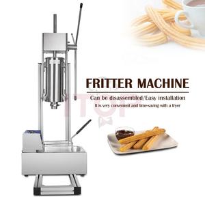 Máquina para Hacer Churros Manual Española, Freidora y Máquina para Donas con 5 Boquillas - Product Image 2