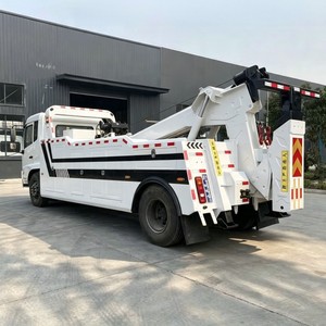 รถยกกู้ภัยแบบรวมติดตั้ง Dongfeng 4x2 สำหรับงานหนัก พร้อมบูม 12 ตัน และล้อยก - Product Image 4