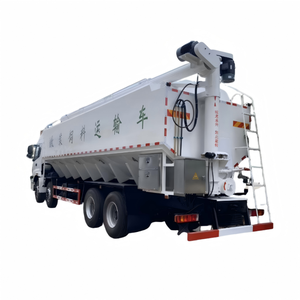 Camión <span class=keywords><strong>de</strong></span> Alimentación a Granel Foton Auman 8x4 <span class=keywords><strong>de</strong></span> 40m³ para Granjas Avícolas |   3 Compartimentos |   Barrena Hidráulica |   Proveedor <span class=keywords><strong>de</strong></span> China - Product Image 3