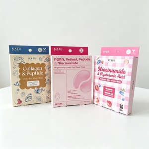 Scatola di carta regalo con coperchio rimovibile colorata con Logo stampato personalizzato Design gratuito - Product Image 3