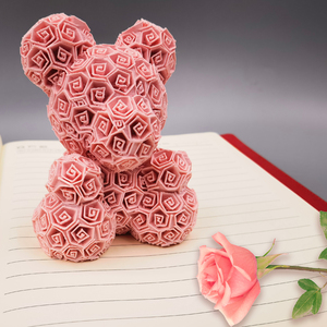 Prototipo personalizzato produzione rapida prototipazione FDM servizio di stampa per giocattoli <span class=keywords><strong>rosa</strong></span> orso servizi di lavorazione - Product Image 5