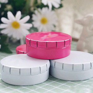 กล่องเหล็กขนาดเล็กแบบพลิกสำหรับบรรจุภัณฑ์ขนม ผลิตจากโรงงานโดยตรง - Product Image 1