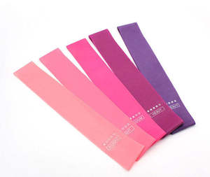 Paquete de 5 Bandas de Yoga al por Mayor, Cuerda Elástica para Estiramiento, Bandas de Resistencia para Entrenamiento Físico - Product Image 1