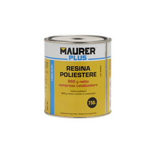 Kit de réparation de résine polyester 750 ml avec durcisseur et 0,5 m² de fibre de verre - Product Image 3