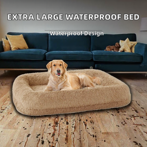 Lit pour chat extra large, housse amovible lavable, moelleux, imperméable, durable, rafraîchissant, canapé pour animaux de compagnie, soutien confortable, écologique, solide - Product Image 2