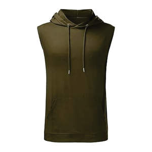 เสื้อยืดออกกำลังกายลำลองมีฮู้ดไซส์ใหญ่สำหรับผู้ชายเสื้อกล้ามใส่ไปยิมและออกกำลังกายมีลาย3D - Product Image 4