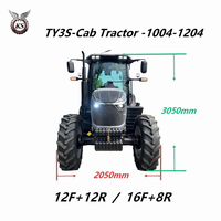 Nouveau Tracteur à roues motrices KESHENG 4x4 Automatique 100-140 CV Puissant Tout-terrain Grande Adaptabilité Haute Capacité de franchissement Engrenage de pompe