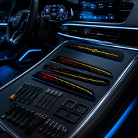 Éclairage d'ambiance pour Audi Q5 2010-2017, 64 couleurs, ABS+LED, 12V, systèmes d'éclairage dynamique, amélioration de la décoration intérieure, vente chaude