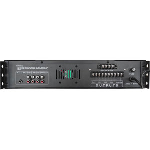 Amplificateur audio 5 canaux Winford PA-120 USB SD 70V 100V 8 Ohm 120W - Product Image 2