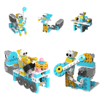 KZ-PF-SD Smart Robot 72-in-1 STEM Robot Kit Building Blocks DIY Robot Programming Bricks Brinquedos Educativos para Crianças Idades 6 7 8