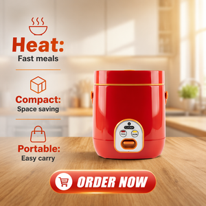 Olla <span class=keywords><strong>Arrocera</strong></span> Eléctrica Pequeña de 1.2L, 220V 50Hz, con Logotipo Personalizado OEM ODM, Mini Cocina para Apartamento, Camping, Oficina, Catering - Product Image 3