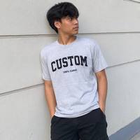 Camiseta Blanca Extra Grande Personalizada, 230 g/m², Algodón con Serigrafía, Antiencogimiento, Estilo Casual y Urbano, Unisex, para Hombre y Mujer, OEM